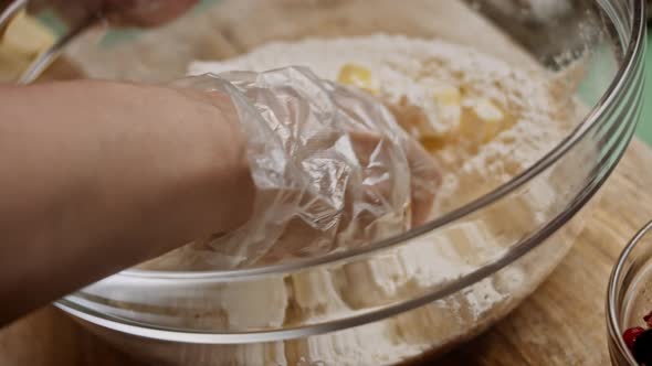 Preparing American Flag Mixed Berry Pie | Taste USA Cuisine ( Recipe)