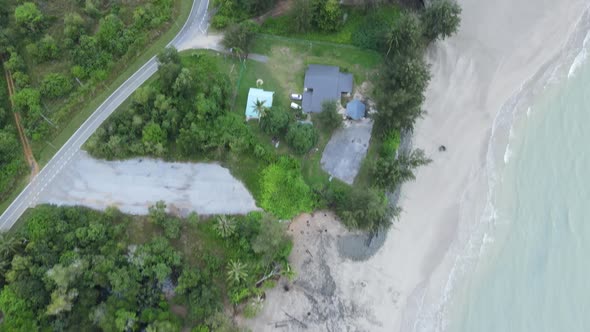 Prawn Fish Farm Aerial