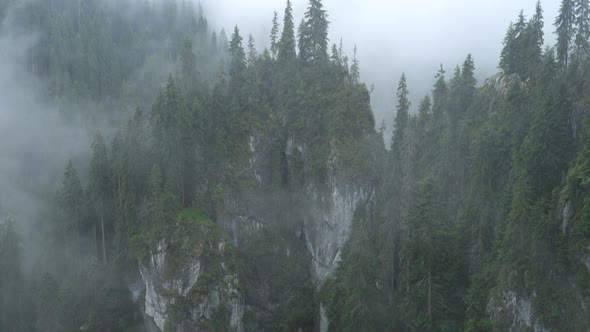 Fog Covered  Mountains 4