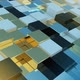 Geometric Cubes random Looping Background - VideoHive Item for Sale