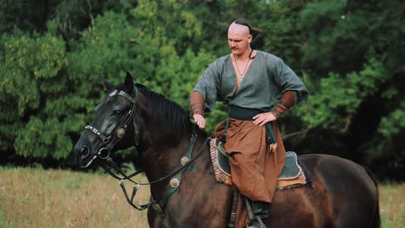 Cossack on Horseback