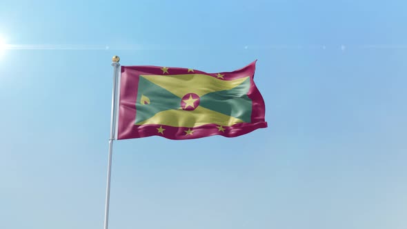 Grenada  Flag alt
