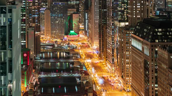 Chicago Riverwalk Time Lapse