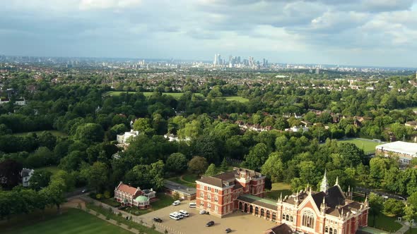 Top view of amazing School in London