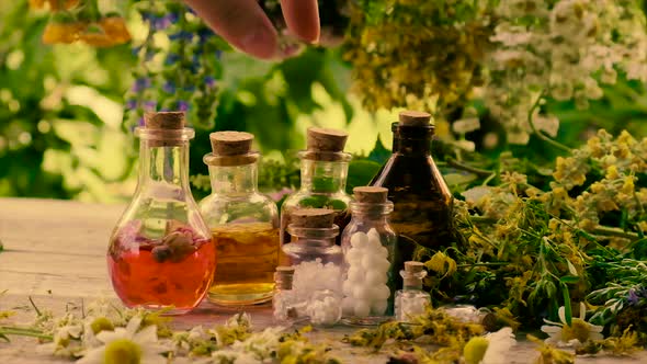 Bottled Herbal Tincture Homeopathy