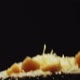 Delicatessen Grated Cheese with Cubes Flies Up on Black - VideoHive Item for Sale