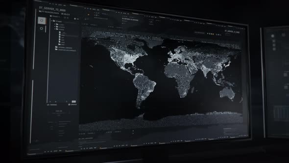 Using Satellite Network To Observe Global Map In Modern Navigation Interface alt