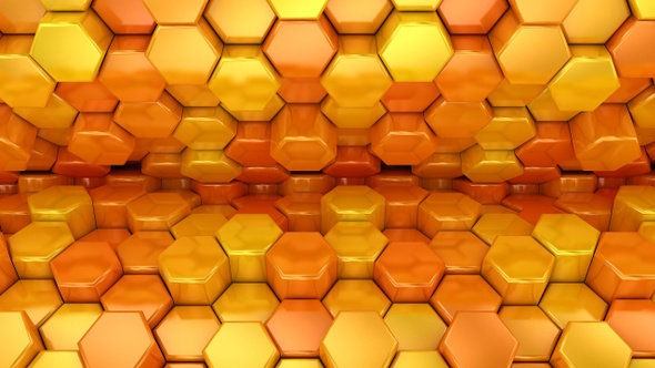 Background of Hexagons