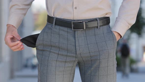 Close Up Male Plaid Pants