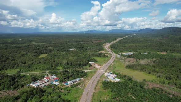 The Towns of Sarawak, Borneo, Malaysia