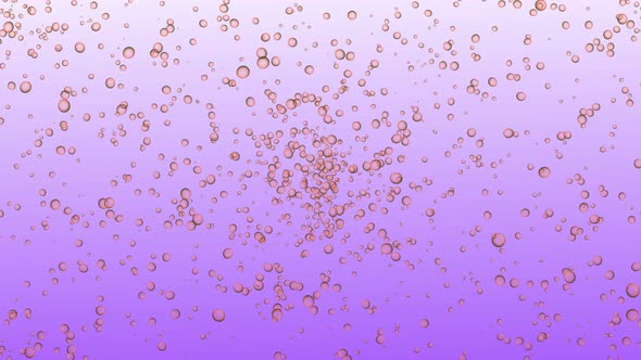 Bubble refreshing pop pastel animation motion graphics