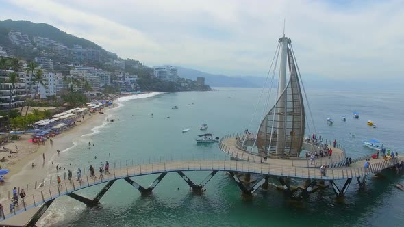 Sunrise At Puerto Vallarta Pier