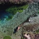 Aerial drone view of a beautiful natural spring on a sunny day - VideoHive Item for Sale