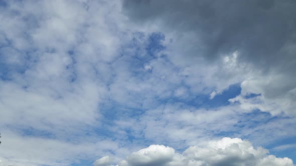 Formation of Clouds in the Sky