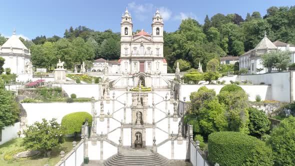 Sanctuary of Bom Jesus. Braga, Portugal