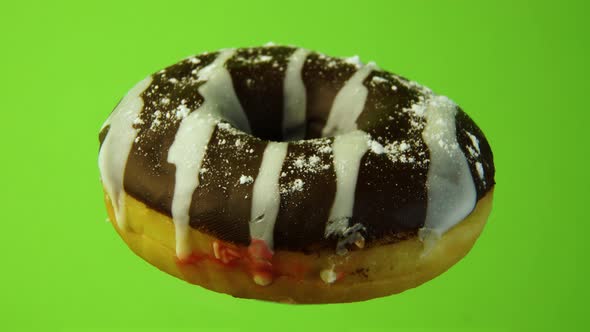 Delicious Sweet Donut Rotating