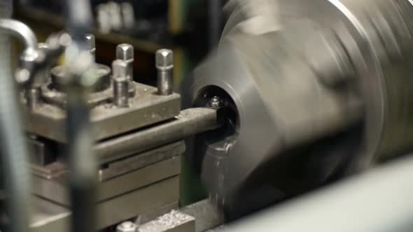 Processing of Cast Iron Parts on a Lathe.