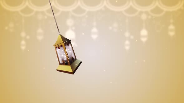 Ramadan Kareem Background Lantern 04