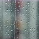 Raindrops Run Down the Window Pane on a Rainy Day - VideoHive Item for Sale
