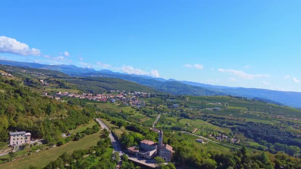 Hills Aerial View