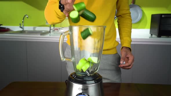 Throw a Cucumber Into a Blender