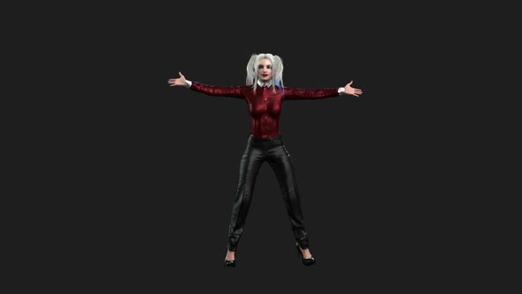 Dancing Harley Quinn