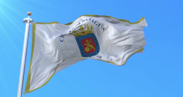Managua Flag, Nicaragua