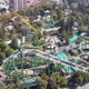OHiggins Amusement Park Fantasilandia, Roller coaster Santiago Chile aerial view - VideoHive Item for Sale