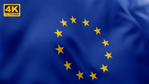 EU Flag - 4K