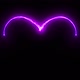 Magical glowing light streaks heart - VideoHive Item for Sale