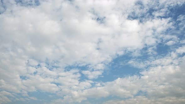 White Clouds Time Lapse