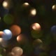Slow Movement of Light Over Multicolor Bokeh with Fading - VideoHive Item for Sale