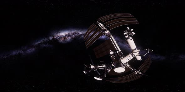 ISS in Virtual Reality 360 Degree Video alt