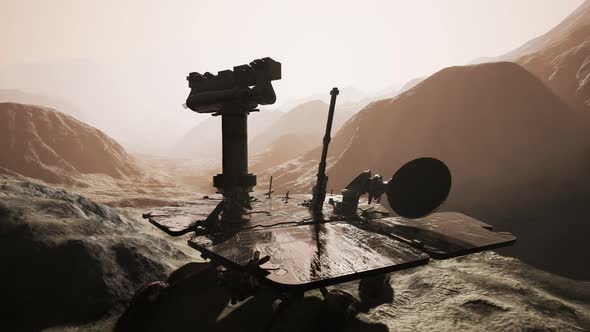 Opportunity Mars Exploring the Surface of Red Planet