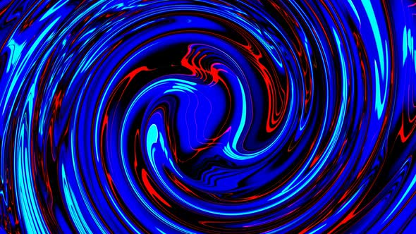 Abstract glowing twirl light blue and red colorful motion background Liquid 103.