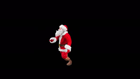 Santa Claus Dancing 4K