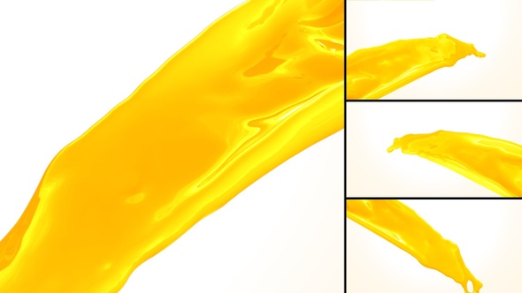 Pouring Mango Juice alt