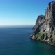 Drone flight above Atlanic ocean ,Norway,Lofoten Island, view from Kvalvika beach - VideoHive Item for Sale