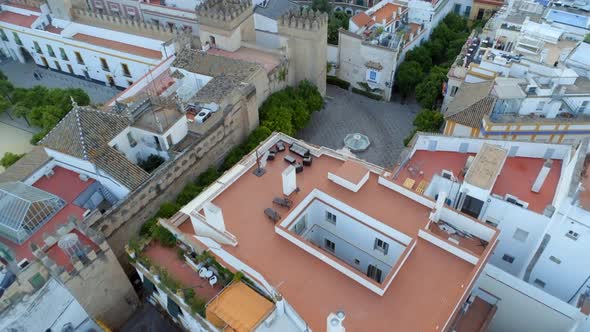 Rooftops and Streets of Seville