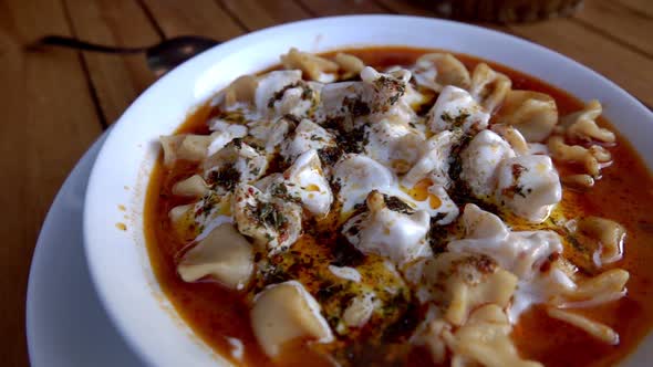 Turkish Trtaditional Food Manti 1