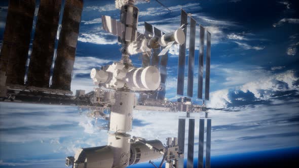 A View of the Earth and a Spaceship alt