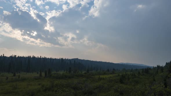 Smoke Filled Valley  Timelapse