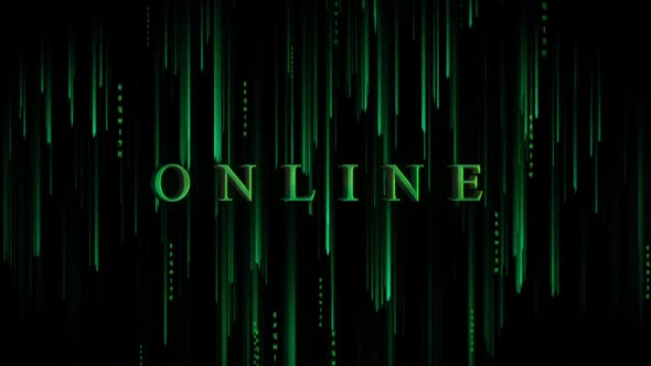Digital Cyber Background Online