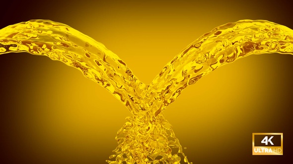 Fountain Oil Splash Collision alt