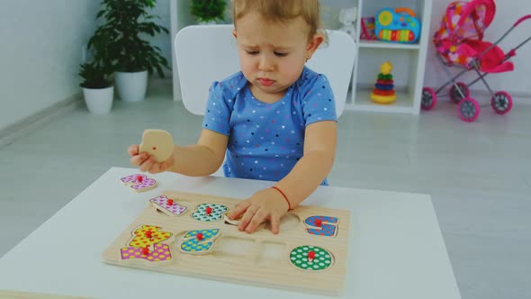 The Child Learns Puzzle Numbers