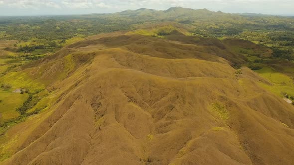 Mountain Landscape with Valley Bohol, Philippines