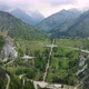 Aerial Medeo Dam in the Mountain in Almaty - VideoHive Item for Sale