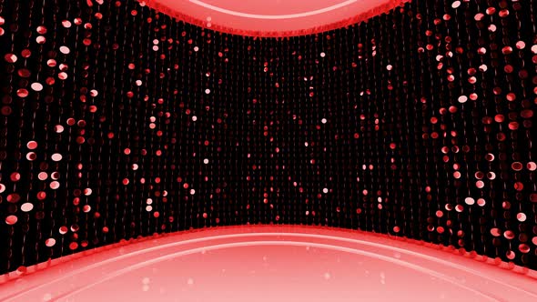 Red Stage Background alt