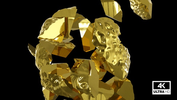 Broken Gold Nugget V4