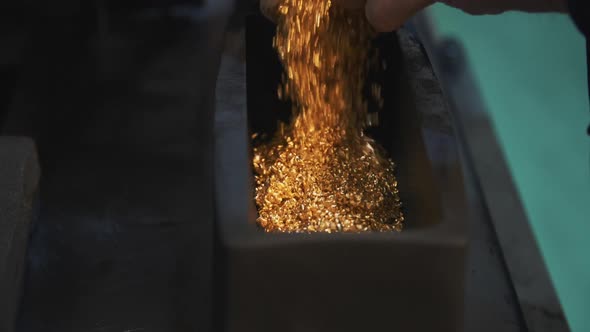 The Process Of Making Gold Bars